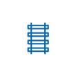 stylized railway icon